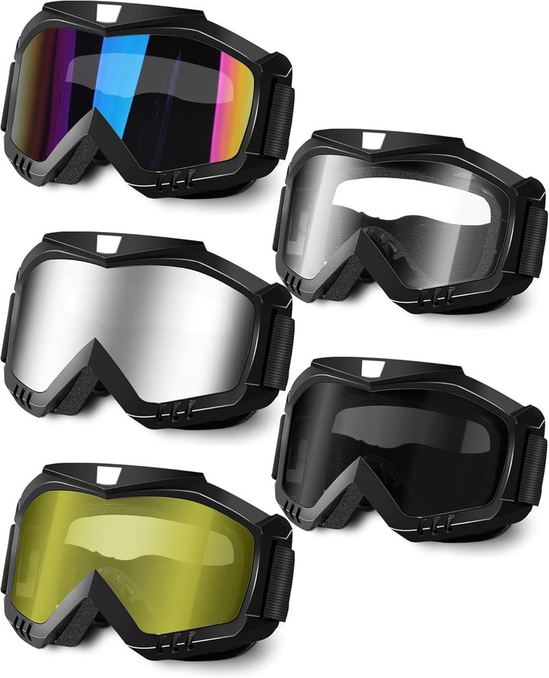 OXG Store Motorcycle Goggles - ATV & Dirt Bike Goggles with UV400 Dustproof Lens for Adults & Youth - Image 1